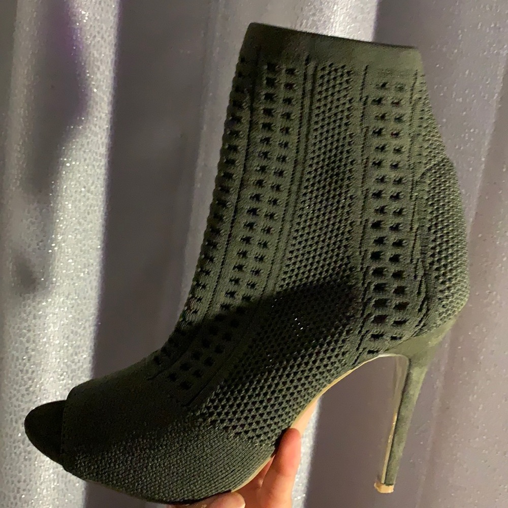 Open toe heels